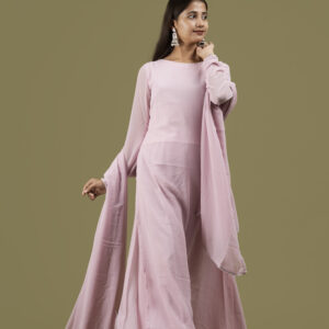 Delicate Soft Pink Kurta Set