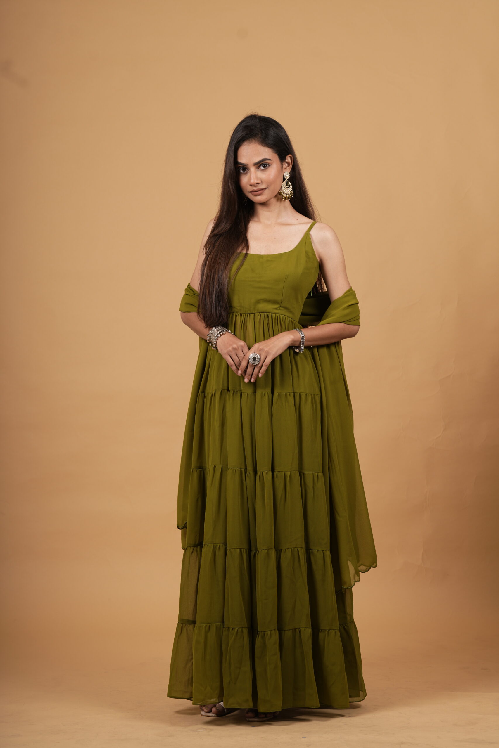 Blooming Olive Green Tyre Suit Set - Image 2