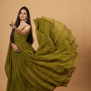 Blooming Olive Green Tyre Suit Set